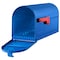 Architectural Mailboxes Mailbox, Blue, Post Mount, Medium 7600BE - alternate 6